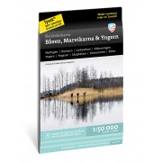 Skridskokarta Båven Marvikarna Yngern Calazo